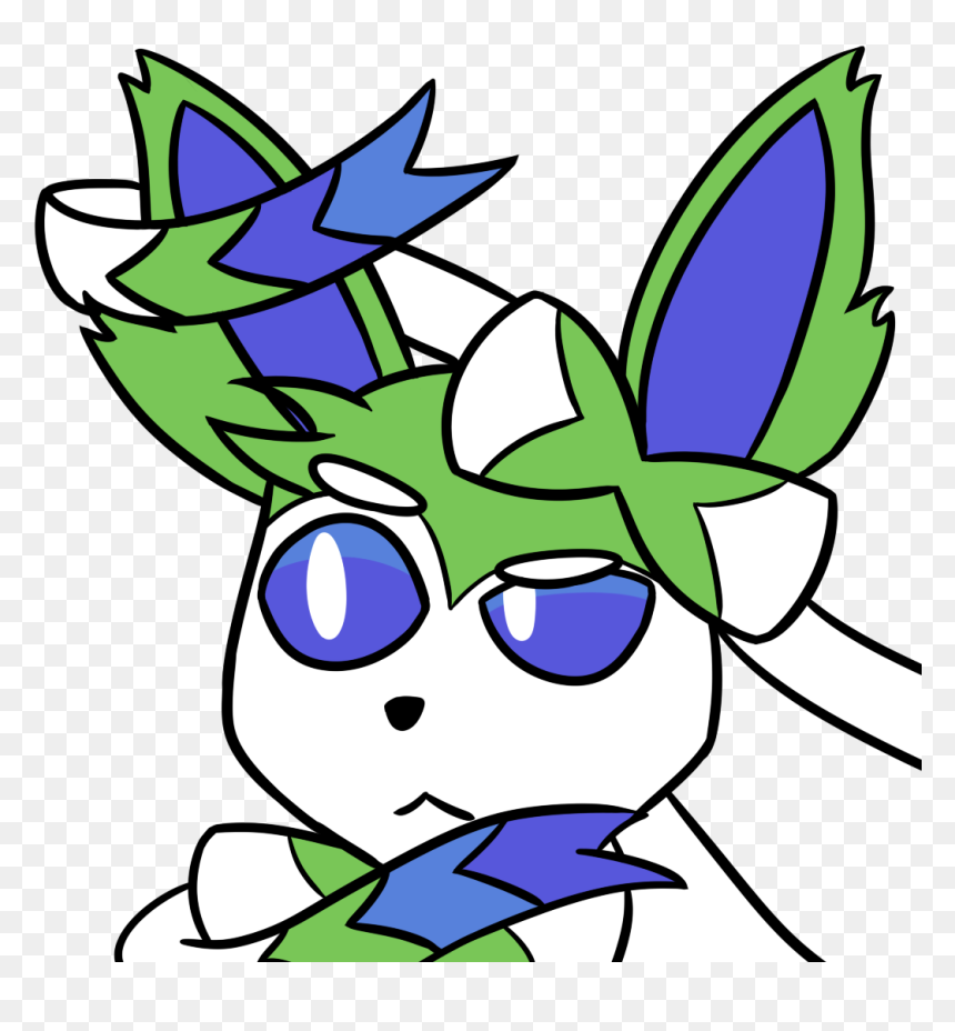 Sylveon Oc Think Emoji - Sylveon Think Emoji, HD Png Download - think emoji png