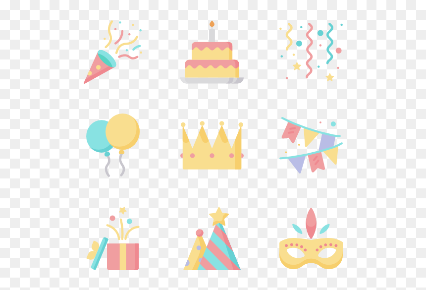 Vector Icons Birthday Icon Png, Transparent Png - birthday icon png