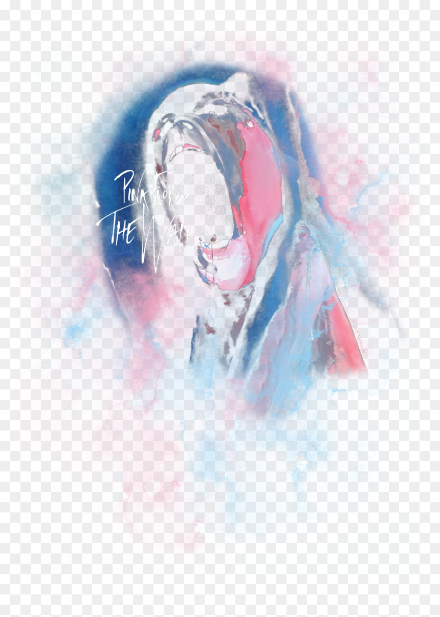 Roger Waters Face Paint Juniors Tank - Watercolor Paint, HD Png Download - face paint png