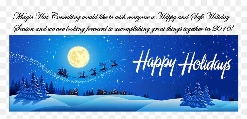 Christmas Card, HD Png Download - magic hat png