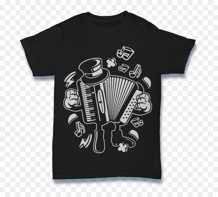 Laptop T Shirt Design, HD Png Download - accordion png