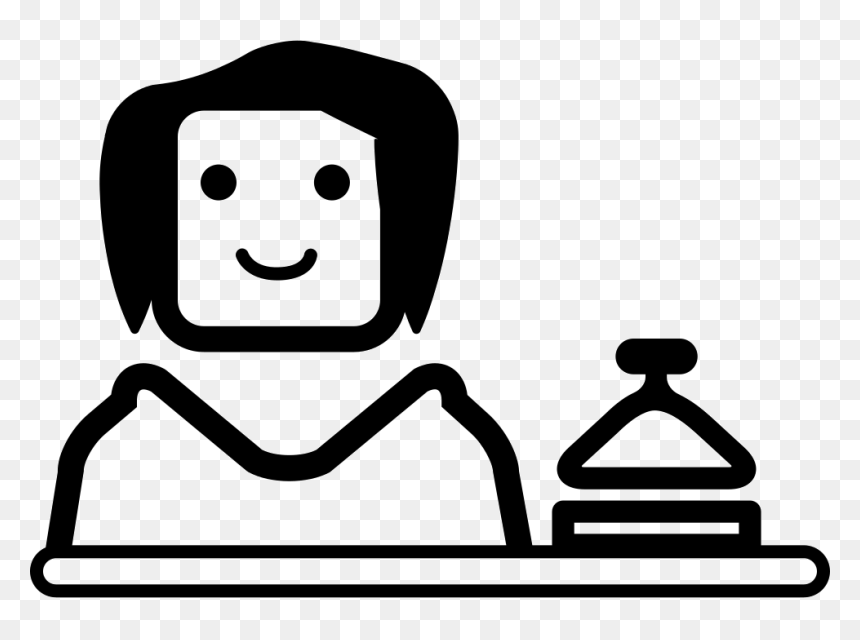 Hotel Receptionist - Portable Network Graphics, HD Png Download - receptionist png