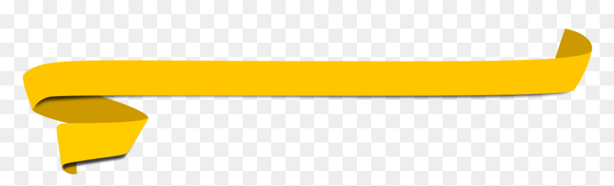 Banner Yellow Png - Yellow Transparent Banner Png, Png Download - yellow banner png