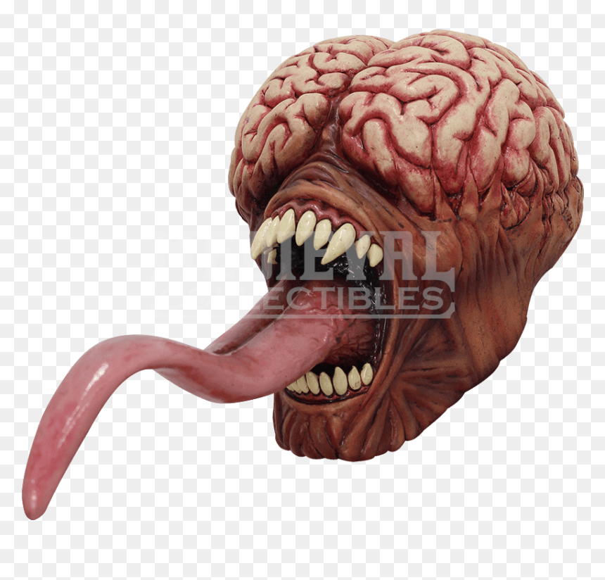 Zombie Teeth Png - Resident Evil Licker Head, Transparent Png - monster teeth png