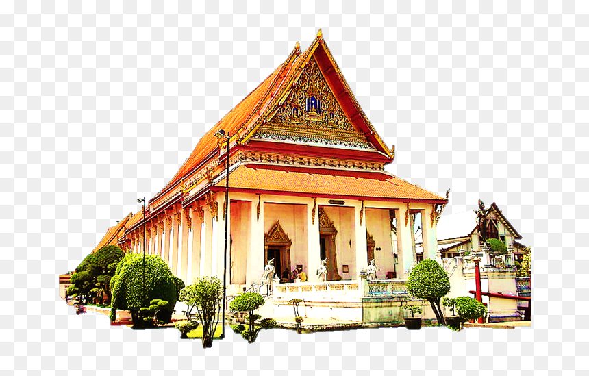 Bkk National Museum Transparent Bg - Bangkok National Museum, HD Png Download - temple png