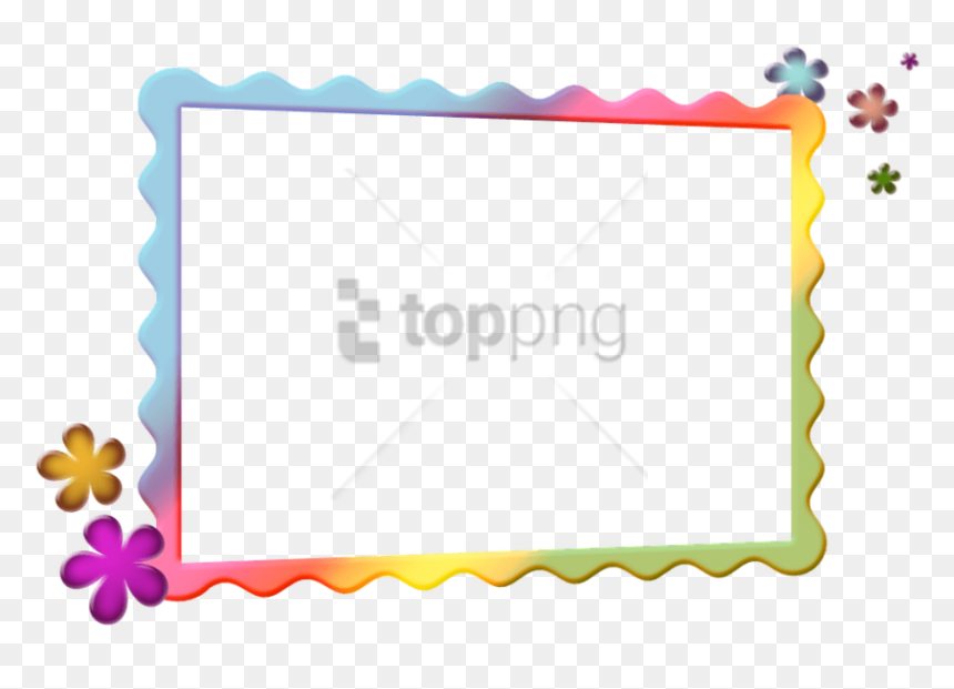 Free Png Download Colorful Border Png Png Images Background - Frame Png Free Download, Transparent Png - colorful border png