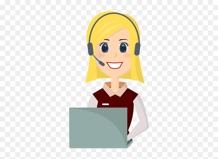 Cartoon, HD Png Download - receptionist png