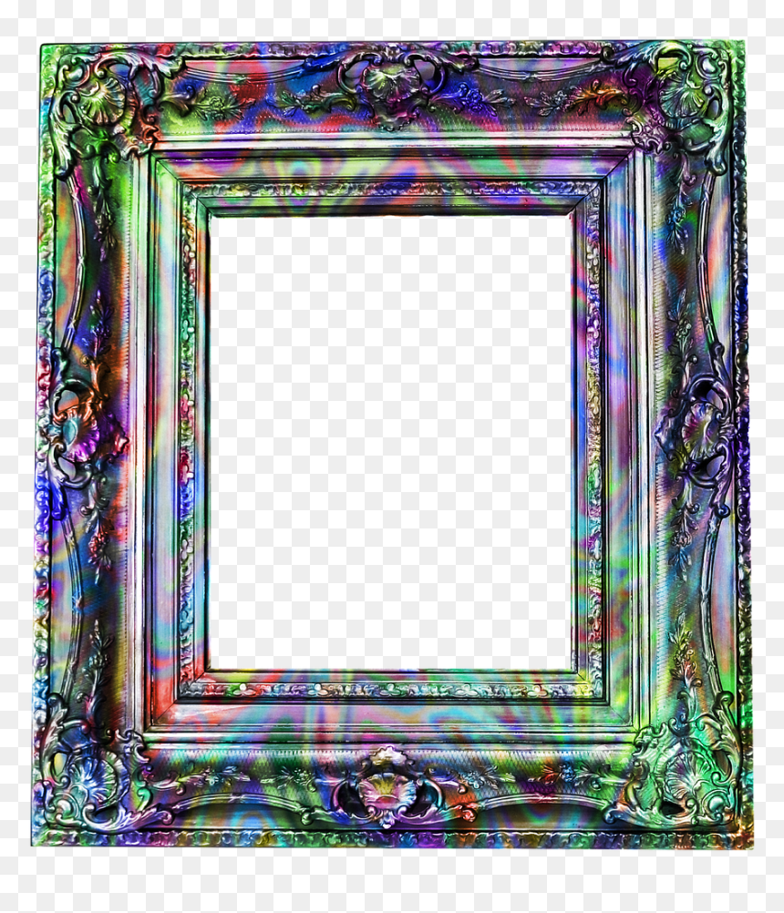 Picture Frame, HD Png Download - colorful border png