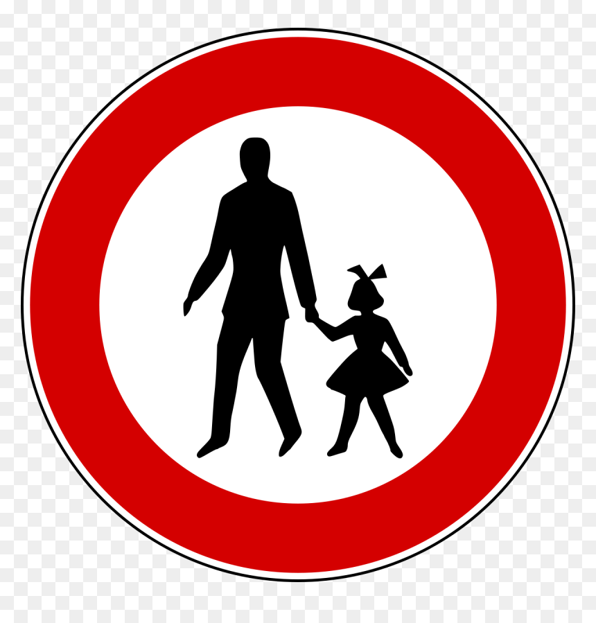 Italian Traffic Signs, HD Png Download - old person png
