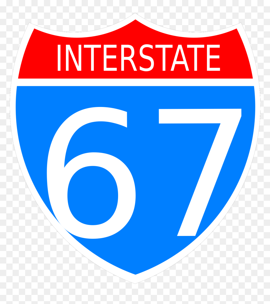 Ok Diner, HD Png Download - interstate sign png