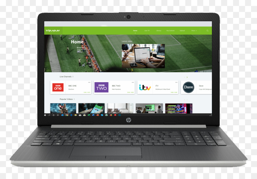 Media Video Player - Laptop, HD Png Download - video player png