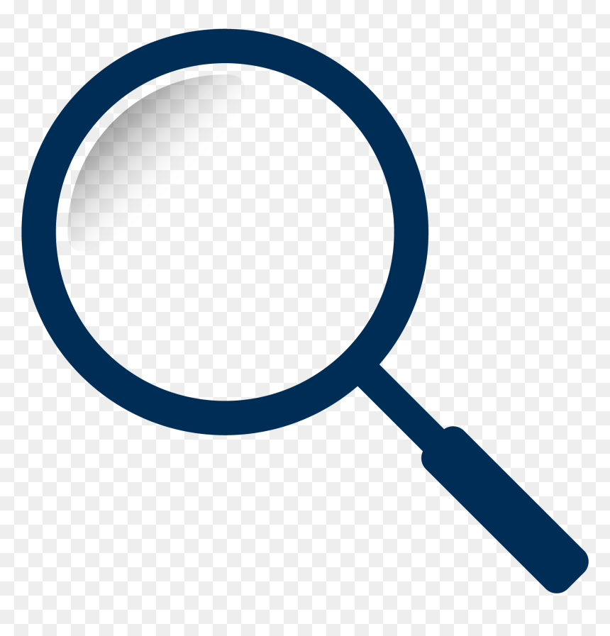 Transparent Png Page - Magnifying Glass Illustration Png, Png Download - research icon png