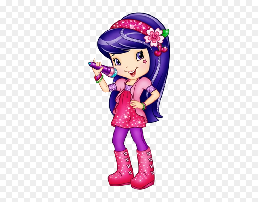 Free Shortcake At Getdrawings - Strawberry Shortcake Cartoon Blueberry, HD Png Download - strawberry shortcake png