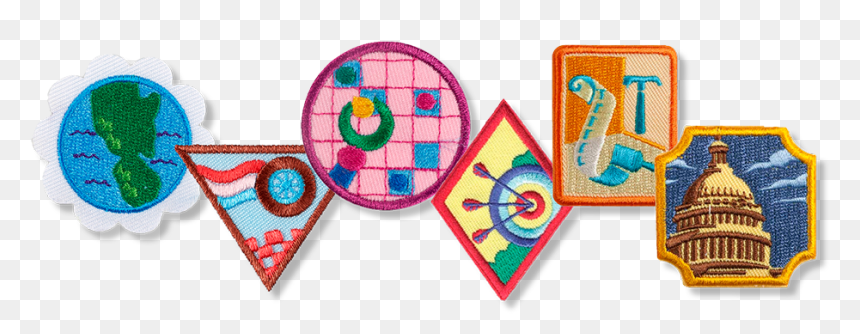 Girl Scout Badges, HD Png Download - girl scout png