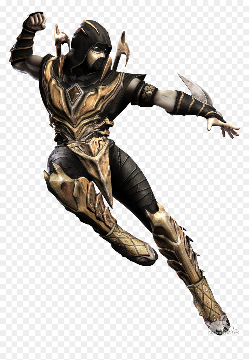 Mortal Kombat Scorpion Png - Scorpion Injustice, Transparent Png - mortal kombat scorpion png