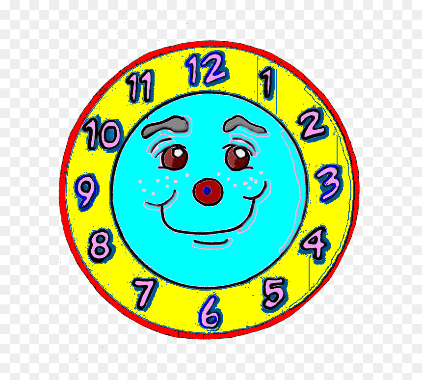 Circle Clipart , Png Download - Clip Art, Transparent Png - clock emoji png