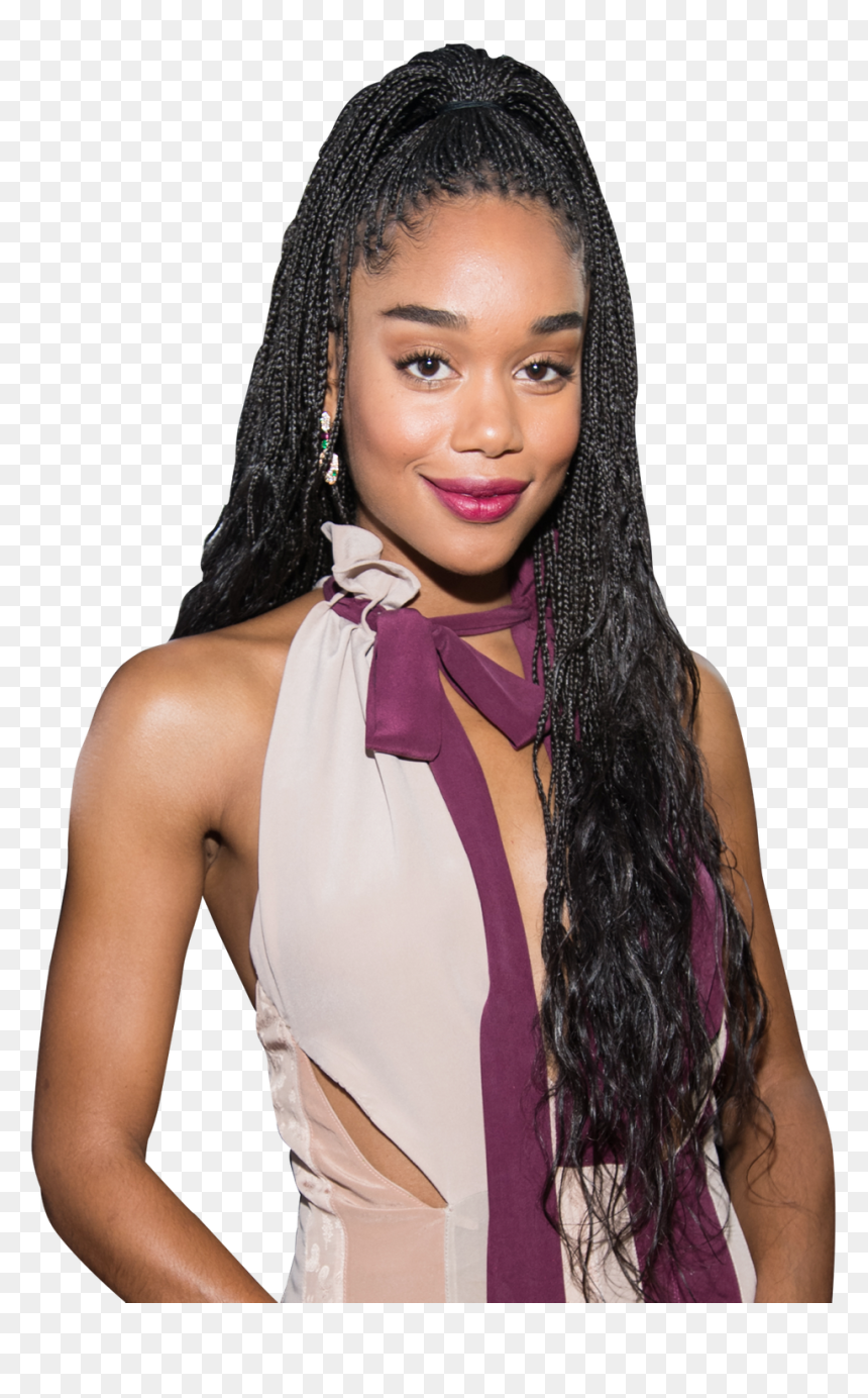 Laura Harrier Nose Job, HD Png Download - claire holt png