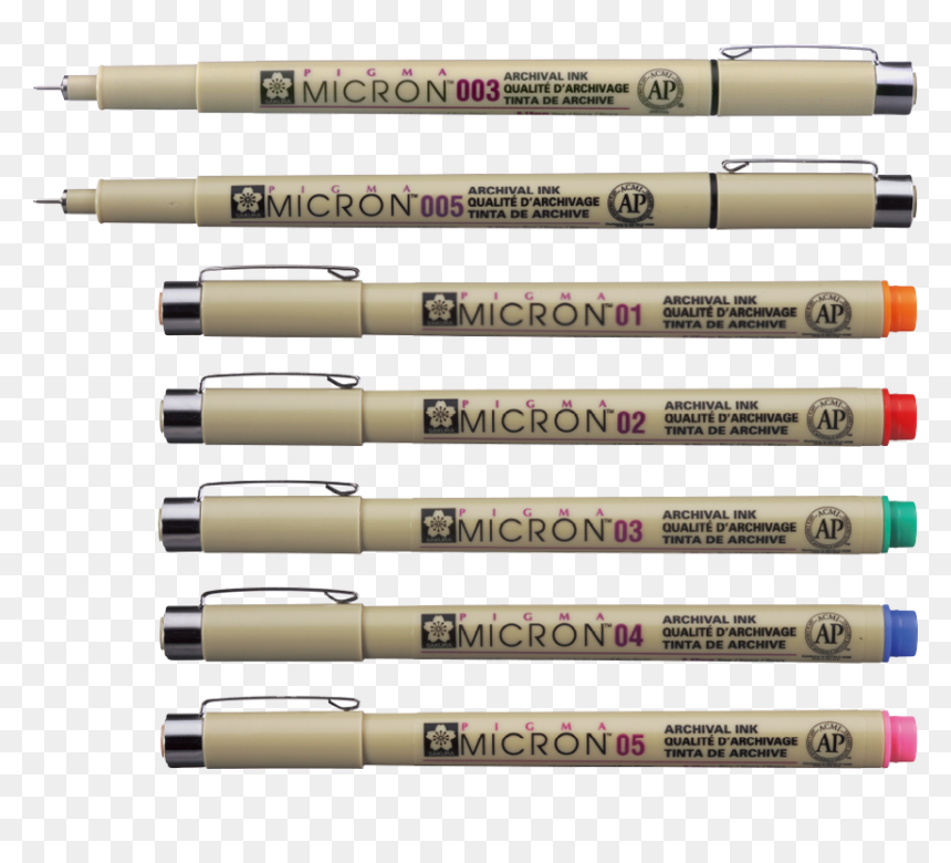 Sakura Pigma Micron 001, HD Png Download - ink pen png
