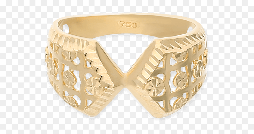Eternal Wings Ring, Yellow Gold - Bangle, HD Png Download - gold wings png