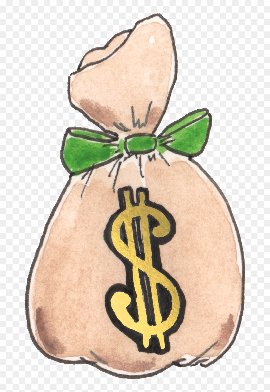 Money Bag Clipart , Png Download - Money Bag, Transparent Png - money bag emoji png
