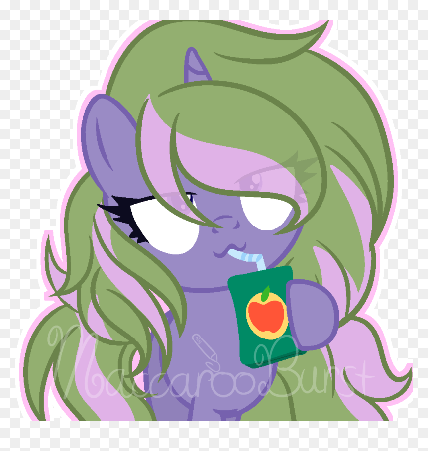 Macaroonburst, Base Used, Female, Juice, Juice Box, - Cartoon, HD Png Download - juice box png