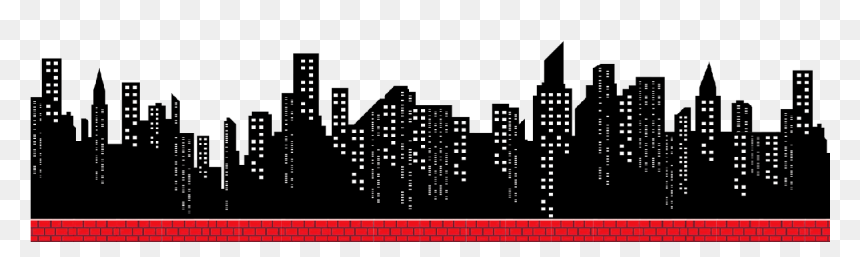 City Scape Only - Skyline, HD Png Download - city scape png
