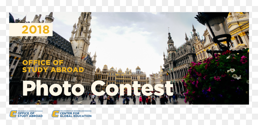 City Scape Of Somewhere In England - Grand Place, HD Png Download - city scape png