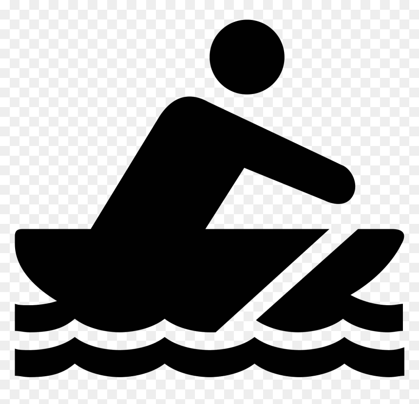 And In Other Vector Formats - Иконка Лодка, HD Png Download - hombre png