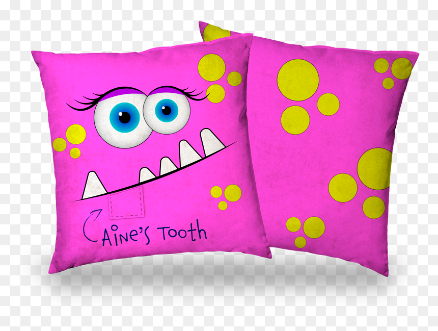 Is Your Child Losing Their Baby Teeth The Tooth Fairy - Cushion, HD Png Download - monster teeth png