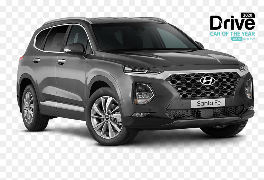Hyundai New Santa Fe Car, HD Png Download - suv png