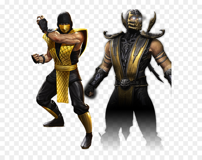 Mortal Kombat Scorpion Classic Costume - Mortal Kombat Scorpion Cosplay, HD Png Download - mortal kombat scorpion png