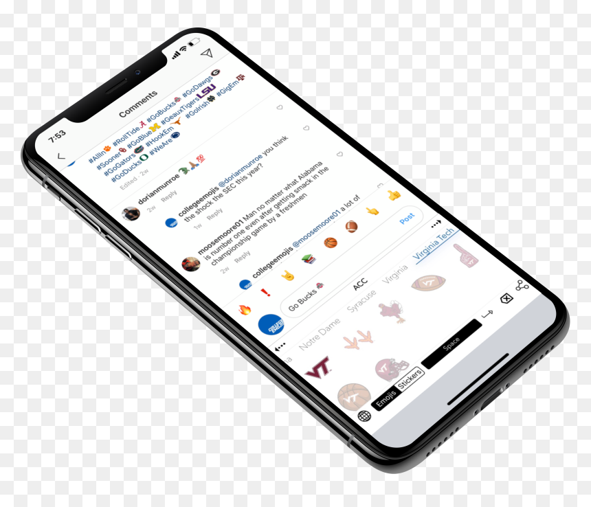Iphone, HD Png Download - think emoji png