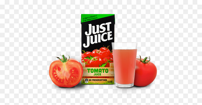 Just Juice Tomato Juice - Tomato Juice Png, Transparent Png - juice box png