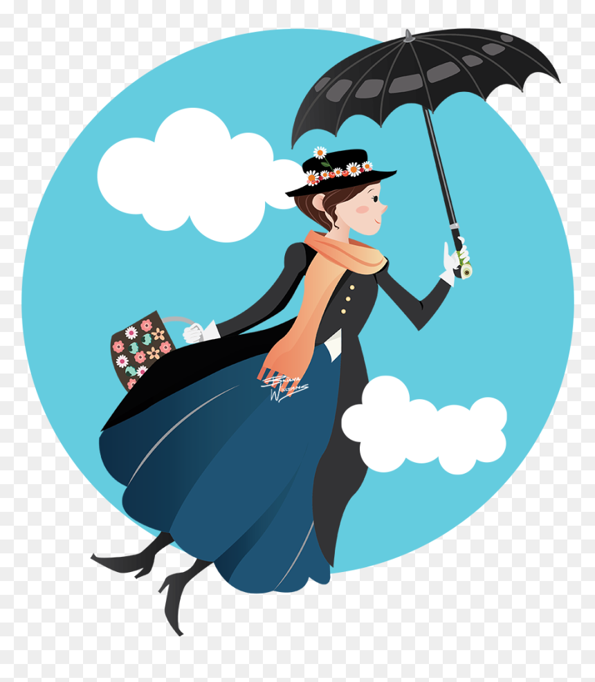 Cartoon, HD Png Download - mary poppins png