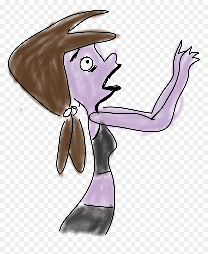 Cartoon Clipart , Png Download - Cartoon, Transparent Png - zombie girl png