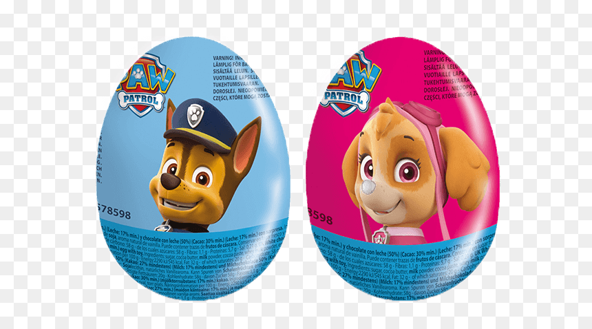 Paw Patrol Surprise Eggs, HD Png Download - paw patrol bone png