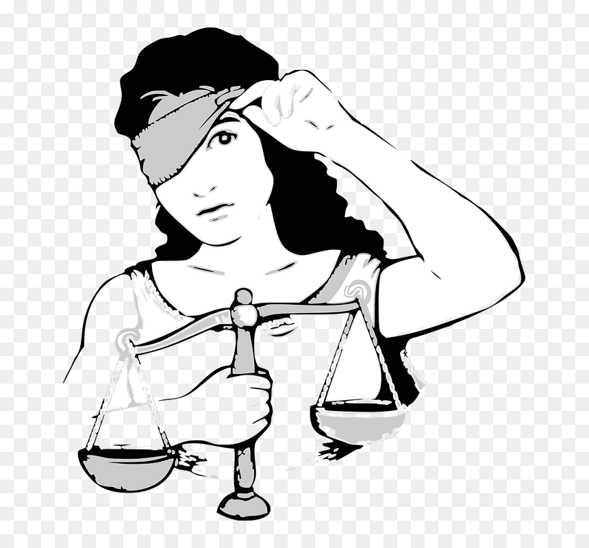 Justice Is Blind Png, Transparent Png - blindfold png