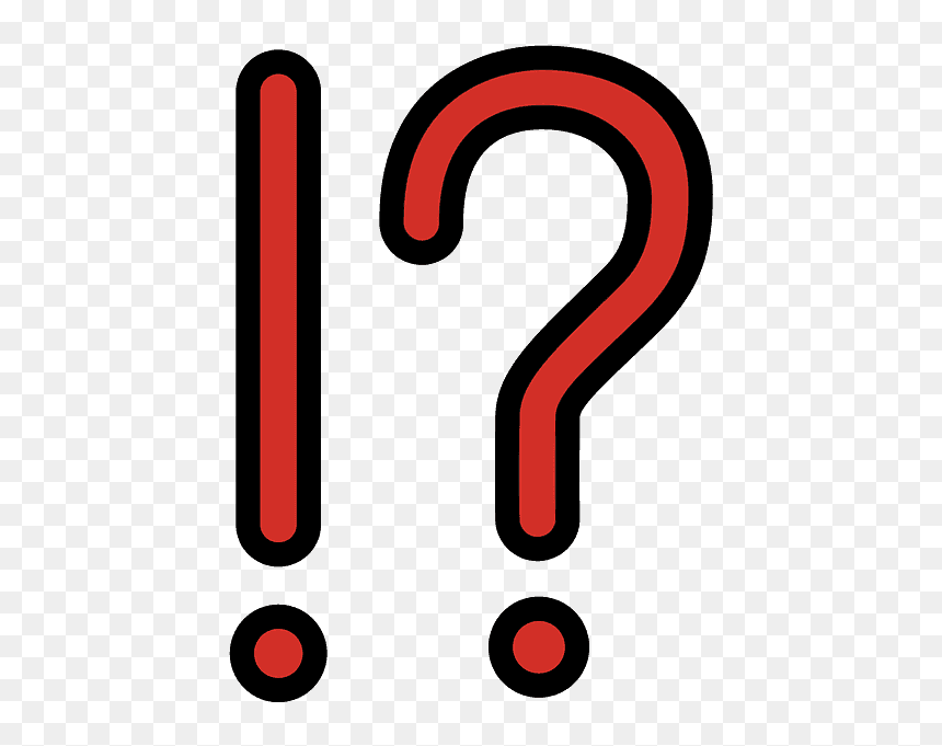 Exclamation Question Mark Emoji Clipart - โทษ ของ การ สูบ บุหรี่, HD Png Download - question mark emoji png