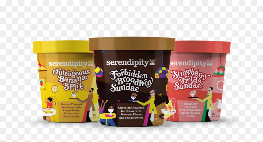 Serendipity Ice Cream Pints, HD Png Download - simple swirls png