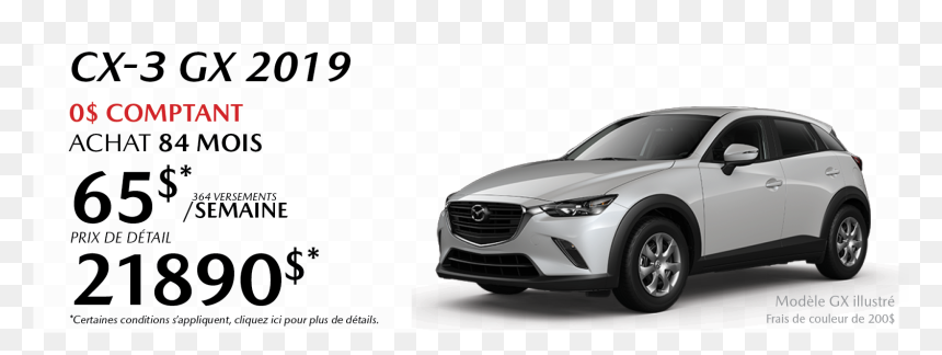 Mazda Cx 3 Cena, HD Png Download - suv png