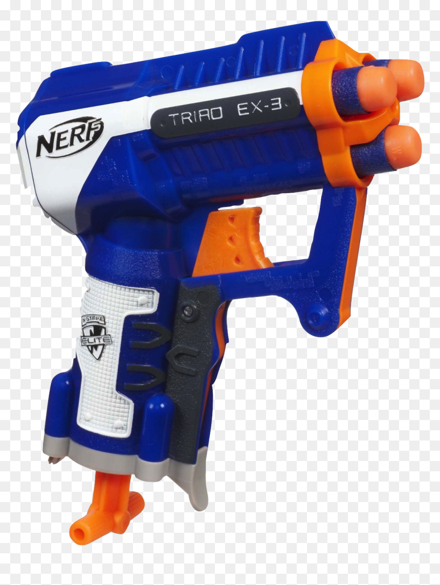 Nerf N Strike Elite Triad Ex - Nerf N Strike Elite Triad Ex 3, HD Png Download - nerf png