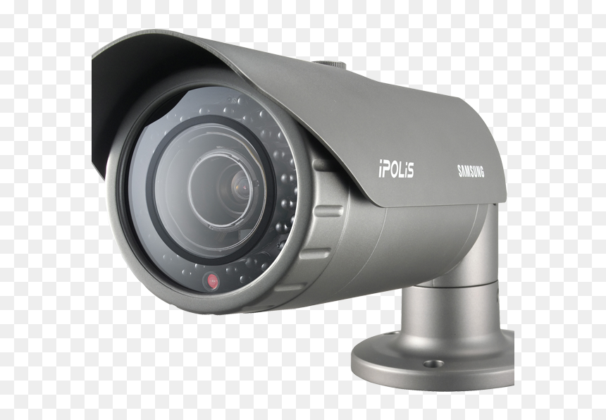 Samsung Sno-7084r Cctv Camera Dubai - Ip Camera, HD Png Download - surveillance camera png