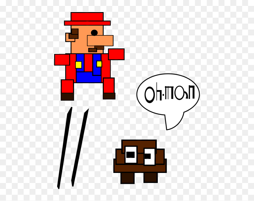 Clip Art, HD Png Download - mario jumping png