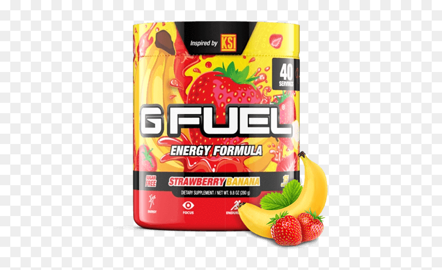 Gfuel Strawberry Banana, HD Png Download - gfuel png