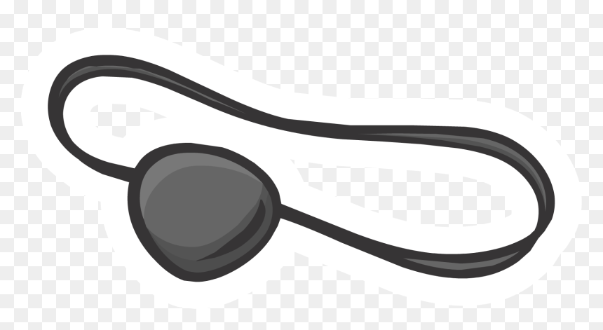 Parche Ojo Png Eye Patch D D- - Transparent Background Eye Patch Cartoon, Png Download - pirate eye patch png