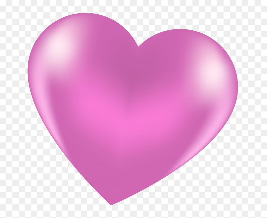 Pink Heart Images Download, HD Png Download - pink hearts png
