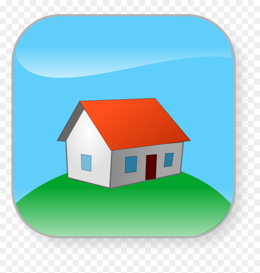 Home Clip Arts - House On Hill Png, Transparent Png - homero png