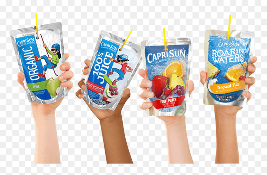 Capri Sun 100 Juice Fruit Punch, HD Png Download - juice box png