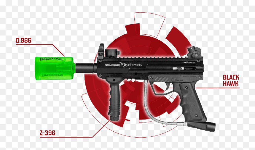2m And Over May Use Bazooka Blasters - Valken Blackhawk, HD Png Download - nerf png