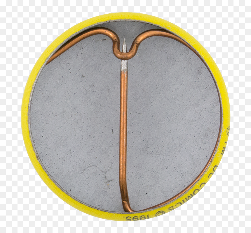 Wonder Woman Symbol Button Back Entertainment Button - Wall Clock, HD Png Download - wonder woman symbol png